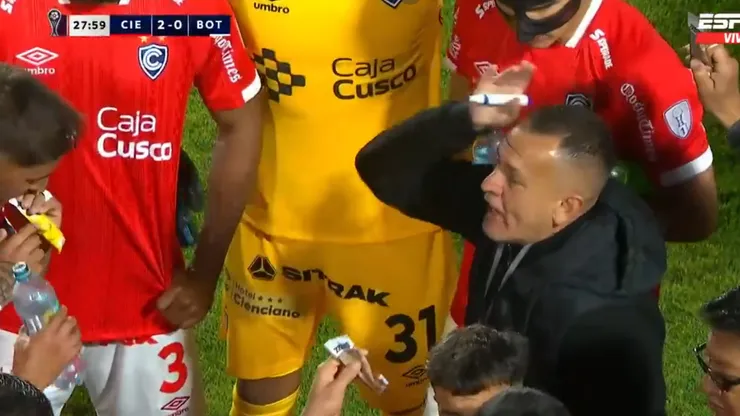 Horacio Melgarejo, DT de Cienciano.