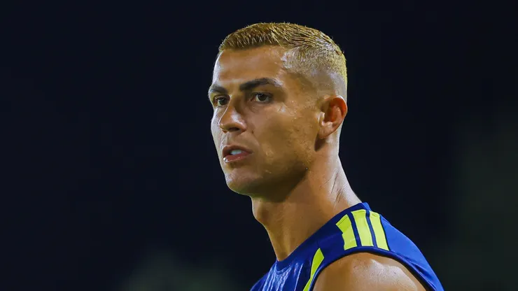 Cristiano Ronaldo y su nuevo look tras su casamiento y regreso a las prácticas de Al Nassr.