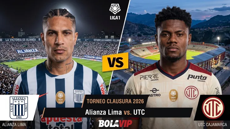 Alianza Lima se enfrenta a UTC por la quinta fecha del Torneo Clausura 2026.