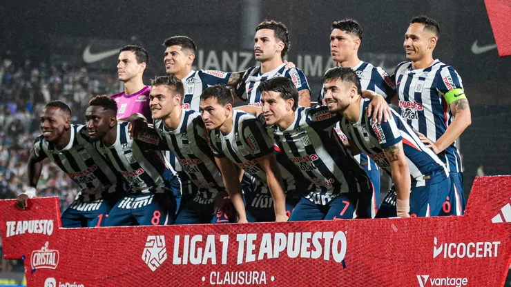 El equipo de Alianza Lima ante UTC.