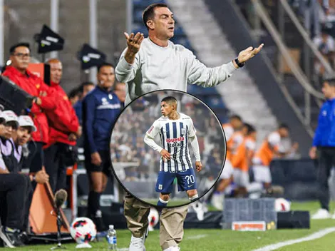 Pablo Guede confirmó la situación de Kevin Quevedo en Alianza Lima: "Se lo dije en la cara"