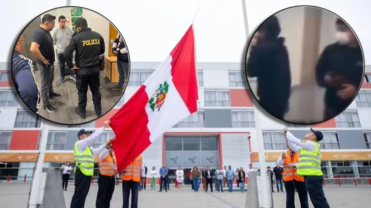 Fumigaron Videna con los deportistas adentro.