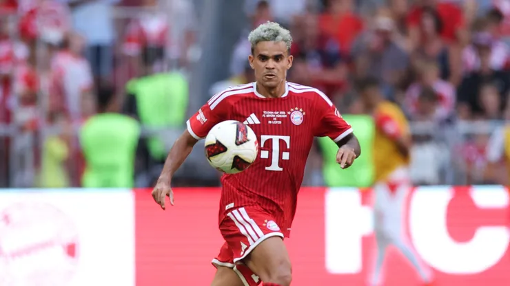 Luis Díaz, extremo colombiano del Bayern Múnich.