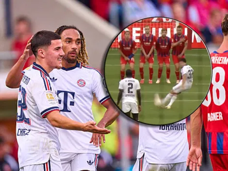 Felipe Chávez marcó golazo de tiro libre en amistoso del Bayern Múnich vs. Heidenheim