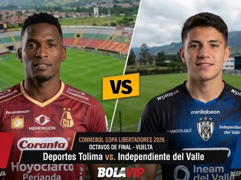 Dónde ver EN VIVO CD Tolima vs Independiente del Valle por la Copa Libertadores 2026