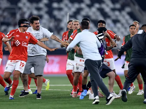 Incidentes con Cienciano en Brasil: jugadores de Botafogo contra Melgarejo