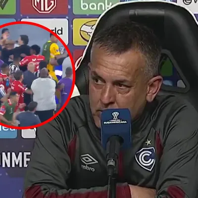 Lo que dijo Horacio Melgarejo sobre los incidentes tras la clasificación de Cienciano