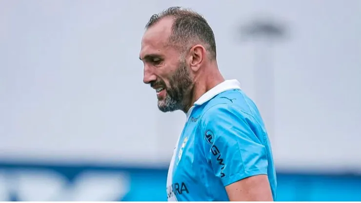 Hernán Barcos, delantero de Sporting Cristal.