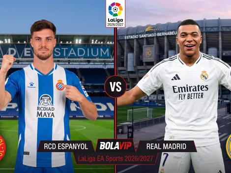 Dónde ver EN VIVO RCD Espanyol vs. Real Madrid por LaLiga