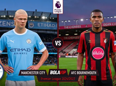 Manchester City vs. Bournemouth: a qué hora y dónde ver EN VIVO