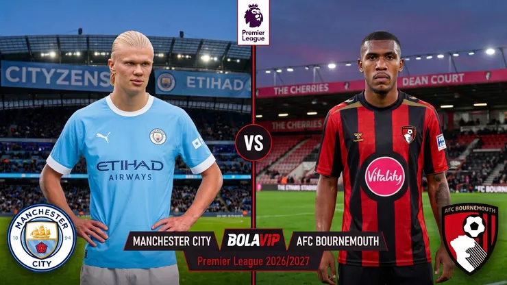 Manchester City recibe en el Etihad a Bournemouth.
