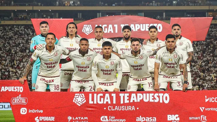 Así formó Universitario ante Los Chankas CYC.