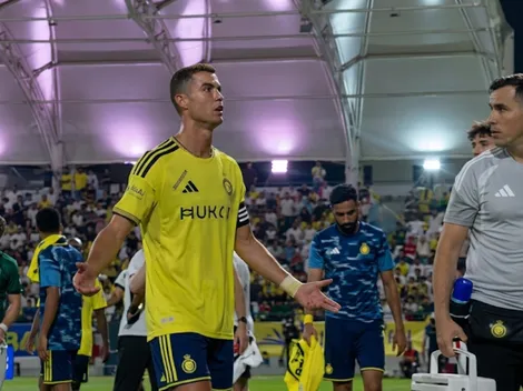 Cristiano Ronaldo estalló de bronca por salir en el entretiempo, pero Al Nassr se lo dio vuelta a Al Ettifaq y ganó
