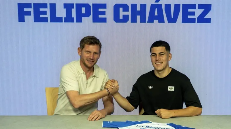 Felipe Chávez firmó contrato con FC Magdeburg.