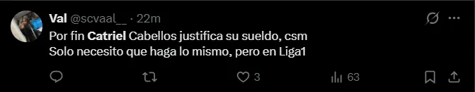 Fuente: 'X'.