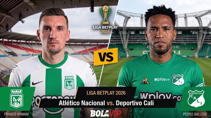 Franco Armani y Pedro Gallese, figuras de Atlético Nacional y Deportivo Cali, respectivamente.
