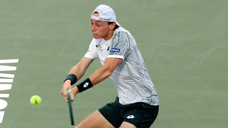 Ignacio Buse, en el ATP 250 de Winston-Salem.