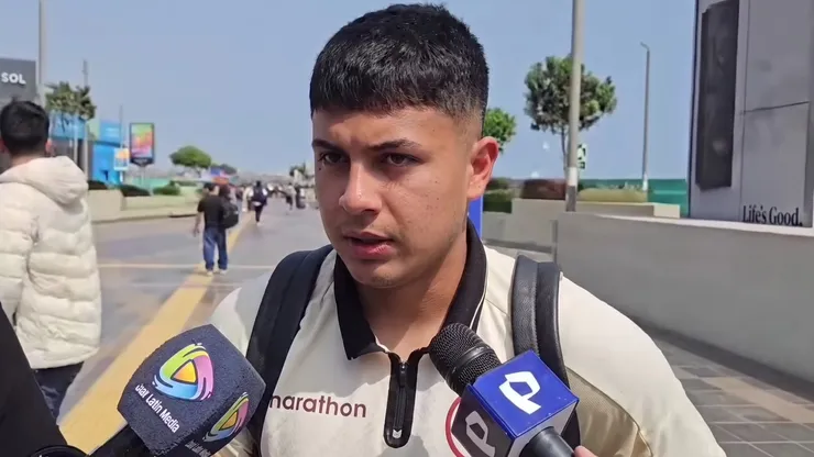 Jairo Concha, futbolista de Universitario.