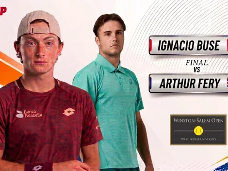 Ignacio Buse vs Arthur Fery: a qué hora y dónde ver EN VIVO la final