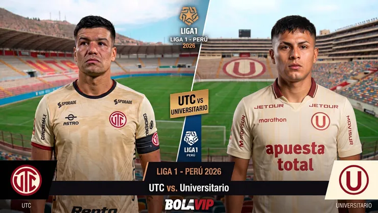 UTC y Universitario se enfrentan en Cajamarca.