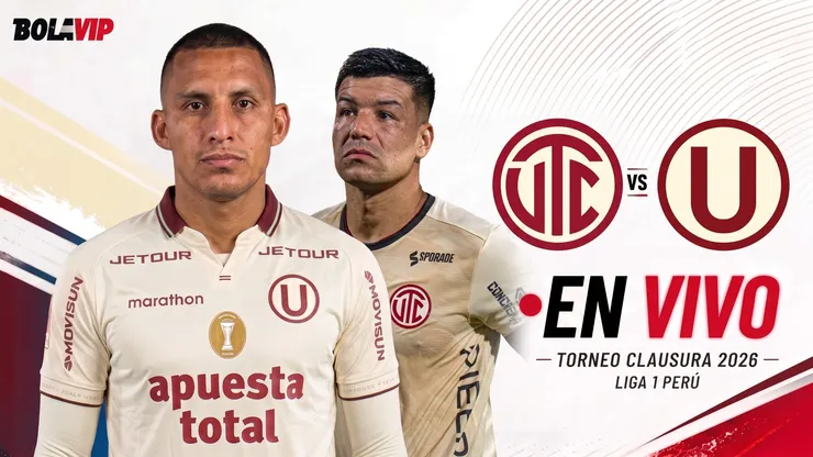 Universitario visita a UTC en Cajamarca por la fecha 7 del Torneo Clausura 2026.