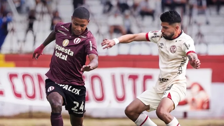 UTC vs. Universitario por el Torneo Clausura 2026.