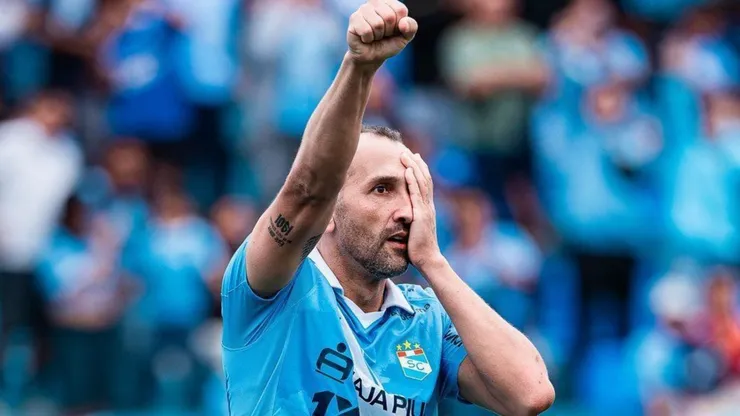 Hernán Barcos, delantero de Sporting Cristal.