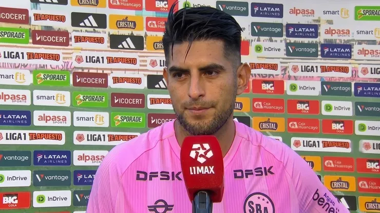 Carlos Zambrano habló luego de la victoria de Sport Boys ante Sporting Cristal.