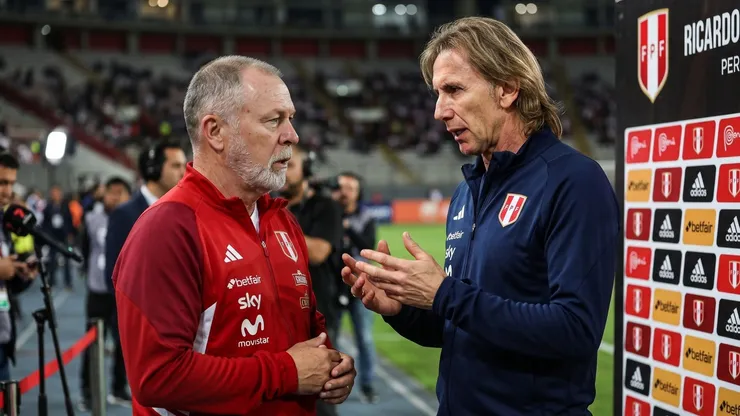 Mano Menezes y Ricardo Gareca.