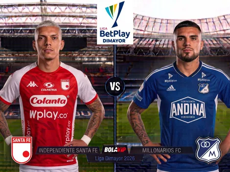 Dónde ver EN VIVO Independiente Santa Fe vs. Millonarios: hora, canales de TV y streaming online