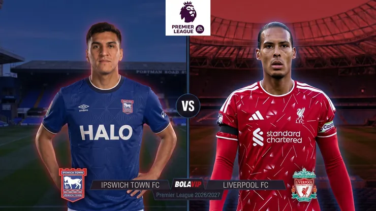 Ipswich Town y Liverpool FC se ven las caras en el inicio de la fecha 3 de la Premier League.