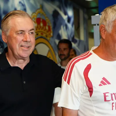 Ancelotti visitó a Real Madrid y auguró mucha prosperidad en el proceso de Mourinho