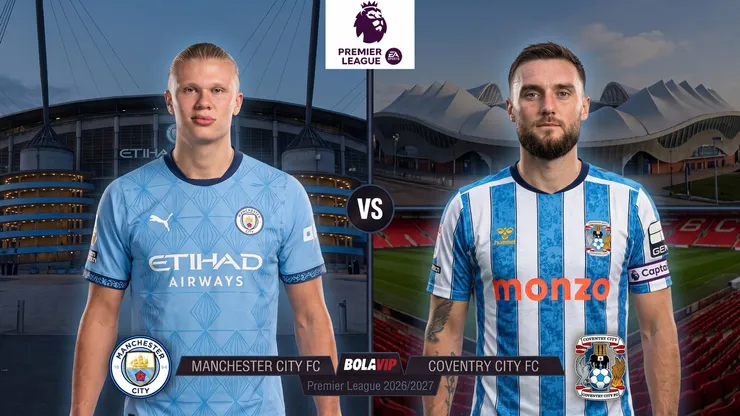 Manchester City recibe a Coventry City por la Premier League.