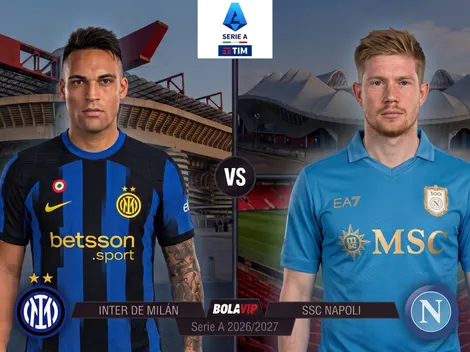 Inter vs Napoli por la Serie A 2026/2027: a qué hora y dónde ver por TV y streaming