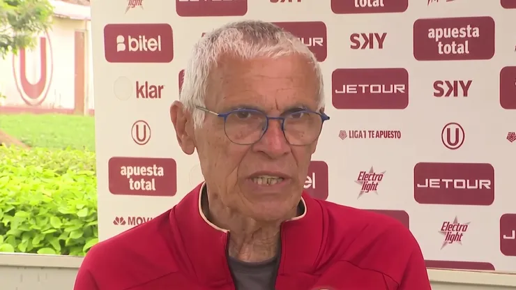 Héctor Cúper, DT de Universitario de Deportes.