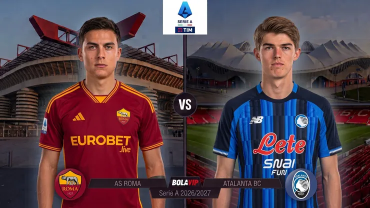 Roma y Atalanta se enfrentan en duelo de invictos en la Serie A.