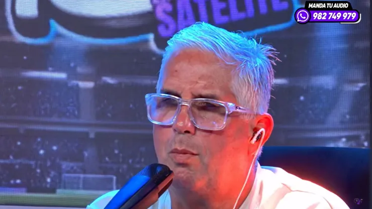 Diego Rebagliati, comentarista deportivo.
