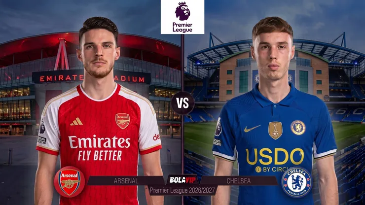 Arsenal y Chelsea se enfrentan en el clásico londinense por la Premier League.