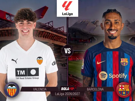 Valencia vs. Barcelona EN VIVO: hora, posibles alineaciones, dónde ver por TV y streaming online