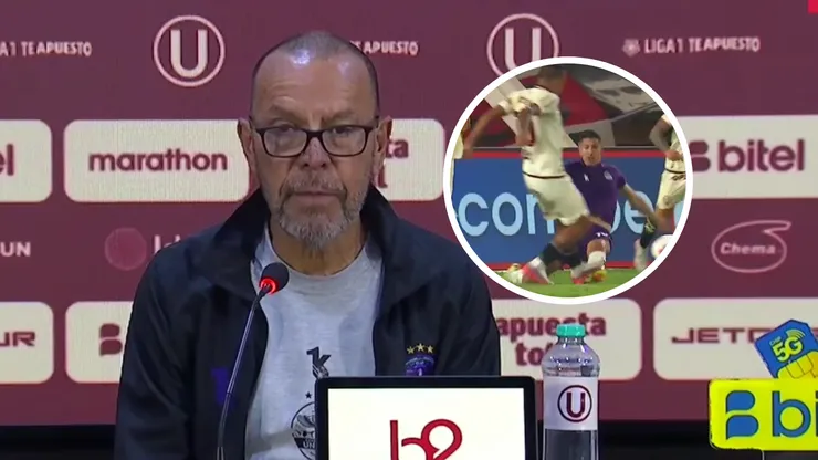 Cheché Hernández habló en rueda de prensa sobre la jugada de Valera con Cossio.