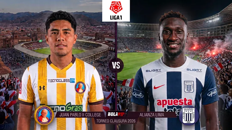 Juan Pablo II College y Alianza Lima se enfrentan en Chongoyape.