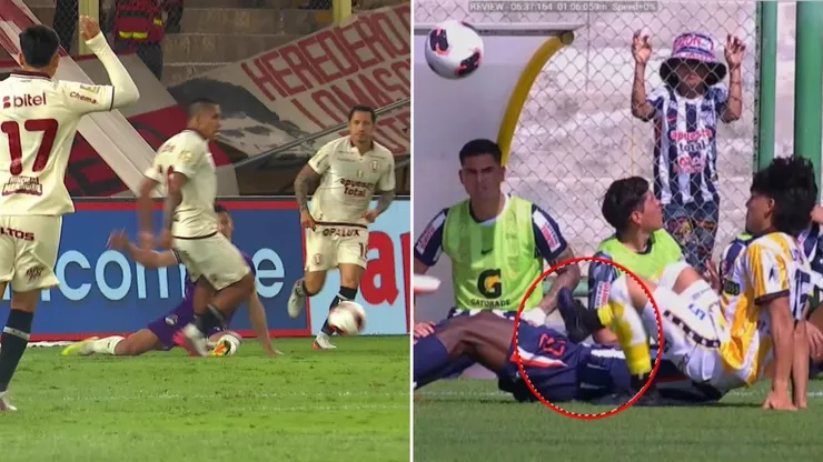 Universitario y Alianza Lima.