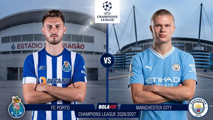 Porto vs. Manchester City por la Champions 2026/27.