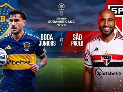 Dónde ver EN VIVO Boca vs. Sao Paulo por la Sudamericana 2026: hora, canales de TV y streaming
