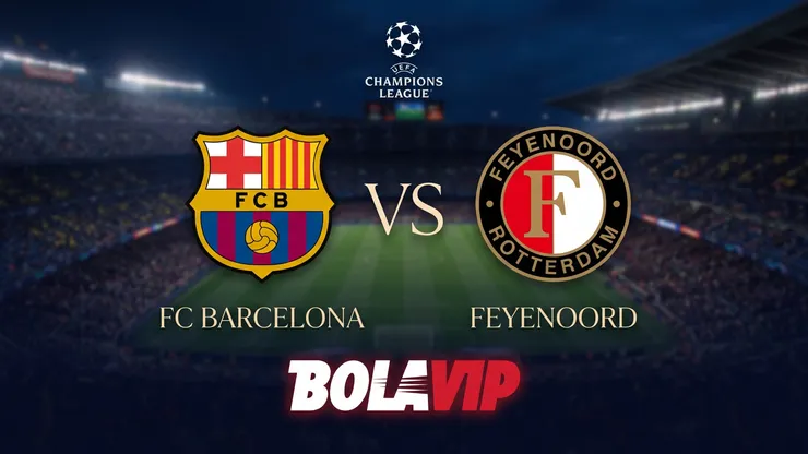 FC Barcelona y Feyenoord se enfrentan por Champions.