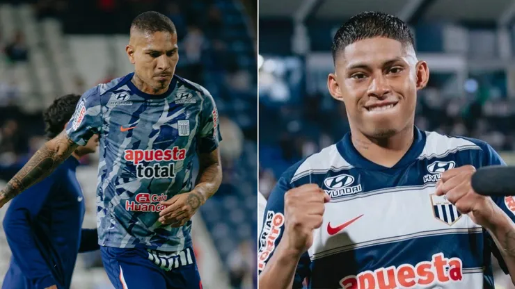 Paolo Guerrero y Kevin Quevedo.