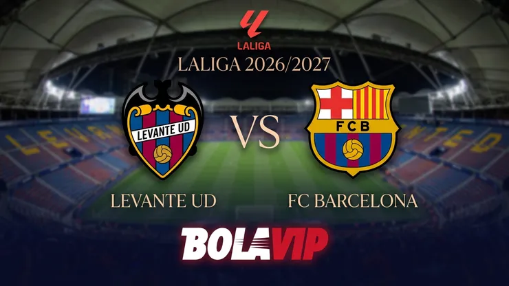 Levante y Barcelona se enfrentan en el Ciutat de Valencia por LaLiga.