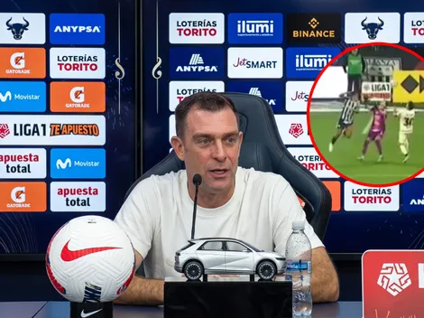 Esto opinó Pablo Guede sobre el error de Alejandro Duarte ante Universitario: “Esto es fútbol”