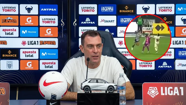 Pablo Guede habló sobre el error de Alejandro Duarte.