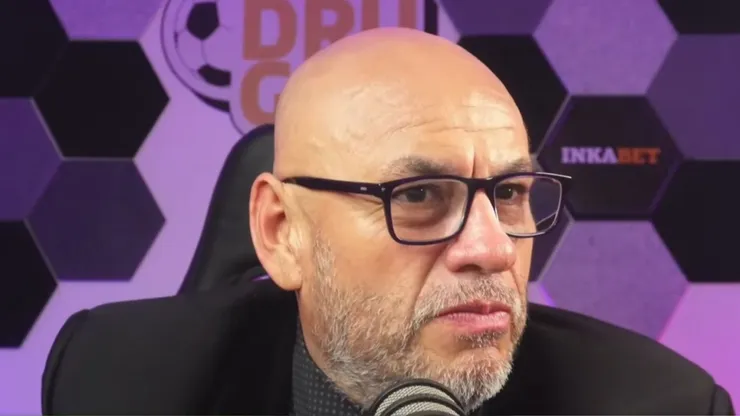 Peter Arévalo, periodista deportivo.